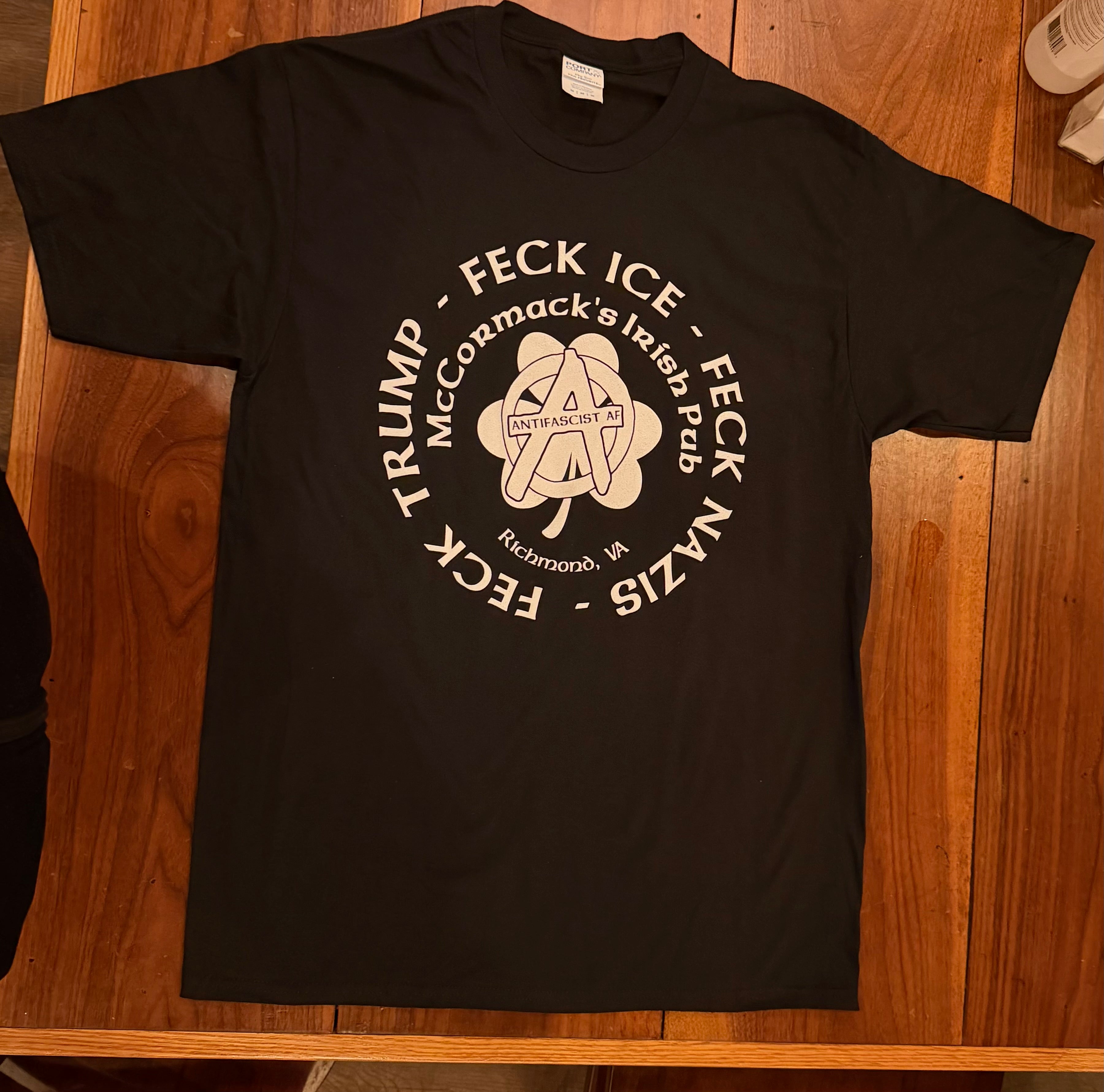 Mccormack's t shirt (Feck)