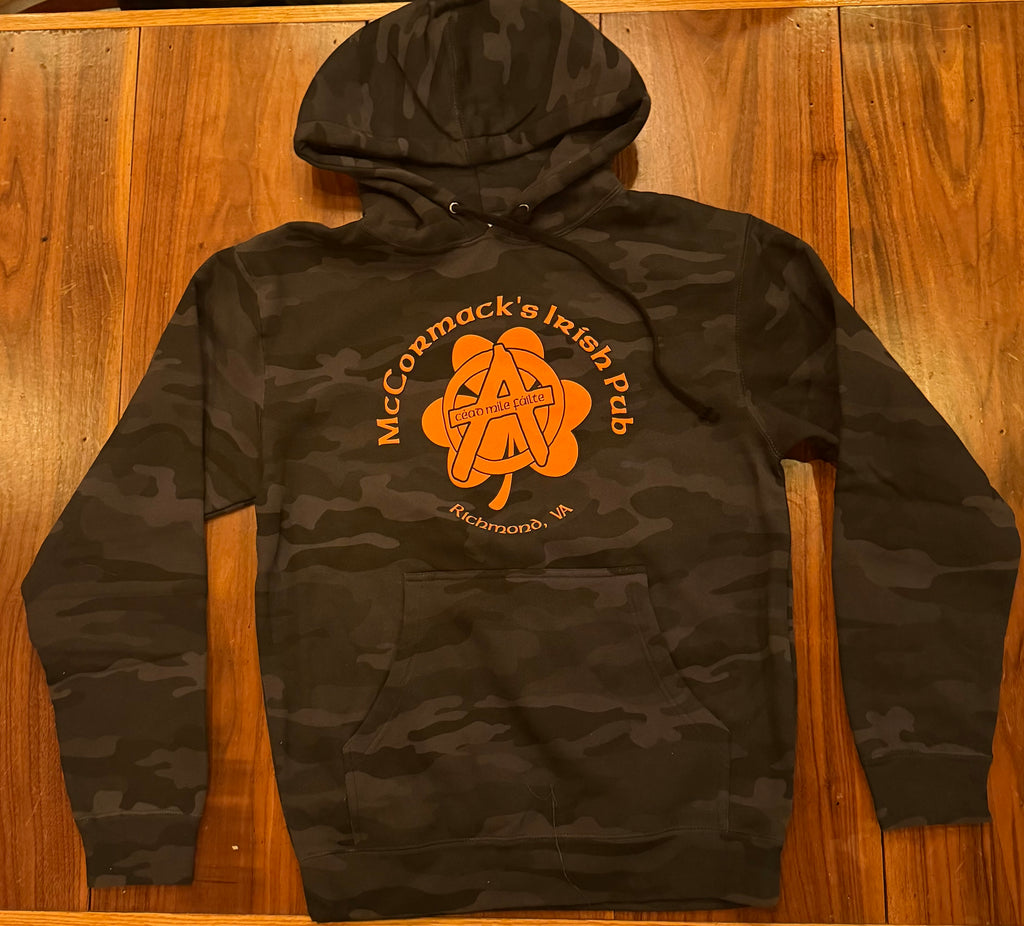 Mccormack's Urban Camo Hoodie (Pink Logo)
